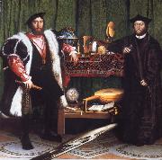 Hans Holbein, Portrait of Jean de Dinteville and Georges de Selve